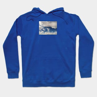 Funny winter clouds Hoodie